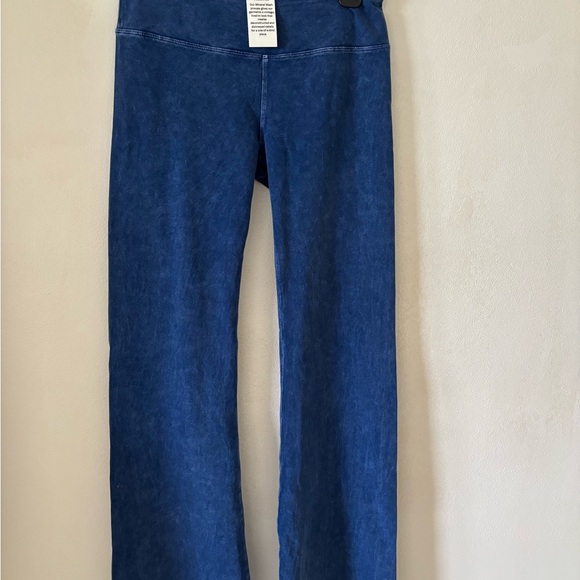 Hard Tail Blue Boot Cut Pants - Picture 1 of 6